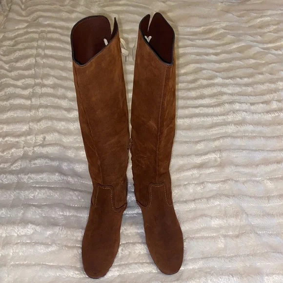 See by Chloe Lara Two-tone Leather Riding Boots - Picture 4 of 11